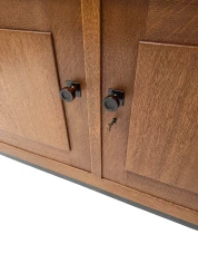 Art Deco Modernist Credenza or Sideboard by H. Fels for L.O.V. Oosterbeek